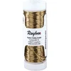 Image de Rayher Bloemendraad of ijzerdraad - messing - 0.3 mm dik - 150 meter snoer - metaaldraad - bindmaterialen