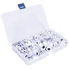 Image de Rayher Knutsel/hobby wiebel oogjes - 1500x stuks - sorteer box - bewegend - 4-15 mm
