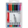 Image de STABILO OHPen - Uitwisbare Marker - Universal S Punt 0,4 mm - Etui Met 8 Kleuren