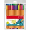 Image de STABILO point 88 - Fineliner 0,4 mm - 30 Stuks Etui - Met 25 Standaard + 5 Neon Kleuren