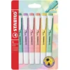 Image de STABILO swing cool - Markeerstift - Perfect Voor Onderweg - Pastel - Etui Met 6 Kleuren