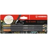 Image de STABILO Pen 68 Metallic - Premium Metallic Viltstift - Blister - Met 3 Verschillende Kleuren