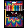 Image de STABILO PEN 68 ARTY viltstift Medium Meerkleurig 18 stuk(s)