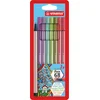 Image de STABILO Pen 68 - Premium Viltstift - Nieuwe Kleuren - Etui Met 8 kleuren