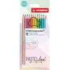 Image de STABILOaquacolor - Aquarel Kleurpotloden - Pastellove - Etui Met 12 Kleuren