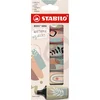 Image de STABILO BOSS MINI - Markeerstift - NATUREvibes - Etui Met 6 Kleuren