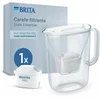 Image de BRITA waterfilterkan Style Essential - 2,4L - Wit - incl. 1x MAXTRA PRO Pure Performance waterfilter - past in de koelkast, met Smart LED Light & klapdeksel