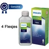 Image de 4x Philips - Saeco CA6700/10 - Koffiemachineontkalker - 250ml