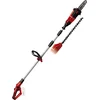 Image de Einhell Accu Tuin-Multitool GE-HC 18 Li T Kit - Power X-Change - 18 V/3.0 Ah/Li-Ion - Zwaardlengte kettingzaag: 200 mm - Bladlengte heggenschaar: 450 mm - Tandafstand: 16 mm - Excl. accu en lader