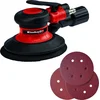 Image de Einhell Pneumatische Excentrische Schuurmachine TC-PE 150 - Schuuroppervlak: Ø 150 mm - Geschikt voor slijp-/schuurwerk op hout,ijzer en kunststof - Incl. 6x schuurvellen