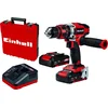 Image de Einhell Accu Klopboor-/ Schroefmachine TE-CD 18/48 Li-i Kit - Power X-Change - 18 V/Li-Ion - Met impactfunctie - 2 snelheden - 48 Nm - Incl. 2x 2,0 Ah accu en lader