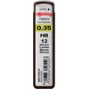 Image de rOtring navulling voor mechanisch vulpotlood | 0,35 mm | HB | 12 stuks