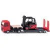 Image de Siku 1763, MAN Vrachtwagen met Linde Vorkheftruck, schaal 1:87, metaal/kunststof