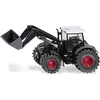 Image de siku 1990, Fendt 942 Vario met voorlader, 1:50, metaal/kunststof, zwart, beweegbare shovel en voorlader, achter- en voorkoppeling
