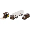 Image de Siku Giftset Ups Logistics 24 Cm Staal Bruin/wit 6-delig (6324)