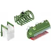 Image de Wiking 077384 Voorlader Gereedschap Set B Bressel en Lade, Groen, 1:32, vanaaf 14 jaar