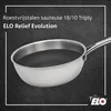 Image de Sauteerpan 24 cm van 18/10 roestvrij staal Elo Relief Evolution