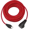 Image de Verlengsnoer voor bouwplaatsen IP44 10m rood H07RN-F 3G1,5
