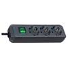 Image de Brennenstuhl Eco-Line 3-voudig Stekkerdoos (verdeeldoos met schakelaar en 5m kabel)
