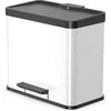 Image de Hailo Oko Duo Plus Prullenbak - 17+9 l - Wit