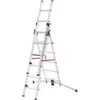 Image de Hailo Alu-Kombileiter ProfiLOT S100, 2 x 6 + 1 x 5 Sprossen