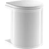 Image de Hailo Mono Inbouw Prullenbak - 15 l - Wit