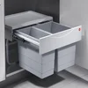 Image de Hailo Tandem S - 12+18 l -  Grijs/Zilver