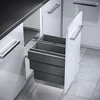 Image de Hailo AS Cargo Synchro afvalsysteem front 36 liter grijs AE360847