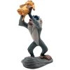 Image de Bullyland 12256   Speelfiguur en verzamelfiguur Rafiki met Baby Simba uit The Lion King, ca. 10 cm   levensecht en detailrijk vormgegeven   ideaal als taartfiguur en klein cadeautje voor kinderen vanaf 3 jaar.