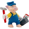 Image de Bullyland 12492   Speelfiguur Disney De Drie Biggetjes met Slimmie   levensecht en detailrijk vormgegeven   ideaal als taartfiguur, verzamelobject of vrolijk cadeau voor kinderen vanaf 3 jaar