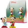 Image de Bullyland 15074   Speelset en verzamelfiguren Disney Mickey en Minnie in kerstkostuum   liefdevol met de hand beschilderd   ideaal als taartdecoratie of cadeau voor kinderen vanaf 3 jaar