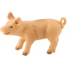 Image de Bullyland 62312   Speelfiguur en verzamelfiguur Biggetje, ca. 5,4 × 2,2 × 3,4 cm   levensecht en detailrijk vormgegeven   ideaal als taartfiguur en klein cadeautje voor kinderen vanaf 3 jaar.