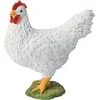 Image de Bullyland 62314   Speelfiguur en verzamelfiguur Witte Kip   ca. 5,5 cm   levensecht en detailrijk vormgegeven   ideaal als educatief speelfiguur, taartdecoratie of klein cadeautje voor kinderen vanaf 3 jaar.