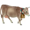 Image de Bullyland 62633   Speelfiguur en verzamelfiguur Alpenkoe Lara   ca. 9,5 cm   levensecht en detailrijk vormgegeven   ideaal als educatief speelfiguur, taartdecoratie of klein cadeautje voor kinderen vanaf 3 jaar.