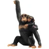Image de Bullyland 63594   Chimpansee met Baby   ca. 8,5 cm   realistisch en handbeschilderd dierenfiguur   ideaal voor educatief spel, natuurverhalen of decoratie voor kinderen vanaf 3 jaar