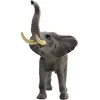 Image de Bullyland 63685   Speelfiguur Afrikaanse Olifant   ca. 21 x 10 x 18 cm   levensecht en detailrijk vormgegeven   ideaal als educatief speelfiguur, decoratie of klein cadeautje voor kinderen vanaf 3 jaar.