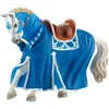 Image de Bullyland 80769   Speelfiguur Toernooi Paard Blauw   ca. 10 12 cm   levensecht en detailrijk vormgegeven   ideaal als fantasiefiguur, decoratie of klein cadeautje voor kinderen vanaf 3 jaar