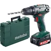 Image de Metabo BS 14,4 - Accuboormachine- 14,4 Volt - incl. 2 li-ion accu-packs (2.0 Ah) en lader in koffer