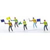 Image de Carrera Racebaanonderdeel - DIGITAL 124/132/Evolution - Baan Marshals - 5 Figuren onderdeel