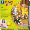 Image de FIMO kids 8034 - ovenhardende boetseerklei - form&play - set Katten