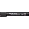 Image de STAEDTLER Lumocolor permanent marker ronde punt zwart