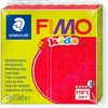 Image de FIMO kids boetseerklei 42 g glitter rood