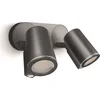 Image de Steinel DUO LED-Spot - Wandlamp met Bewegingssensor - Antraciet