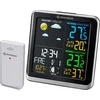 Image de Bresser ClimaTemp TB Weerstation   Kleurendisplay   Binnen & Buiten Temperatuur   Luchtvochtigheid   Weersvoorspelling   DCF Klok   Alarmfunctie   Adapter inbegrepen