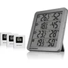 Image de Bresser Weerstation - Quadro NV Thermo-/ Hygrometer- 3 Sensoren - Grijs