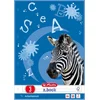 Image de Herlitz 215038 schrijfblok & schrift A4 50 vel Meerkleurig