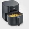 Image de Severin FR 2462 Black Line Single XXL - Airfryer - Hetelucht friteuse - Touchscreen - 7 Liter - 12 Automatische programma's - 1700 Watt   Zwart