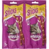 Image de 1x Whiskas Kattensticks - Kip - 6 sticks