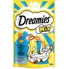 Image de Catisfactions - Dreamies - Mix Zalm & Kaas - 60gram - Katten snack - Traktatie - Katten snoepjes - Krokant vanbuiten - Zacht vanbinnen - 2kcal per brokje - Vitaminen & Mineralen