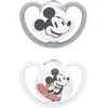 Image de NUK Set van 2 SPACE Mickey fopspenen - 6-18 maanden